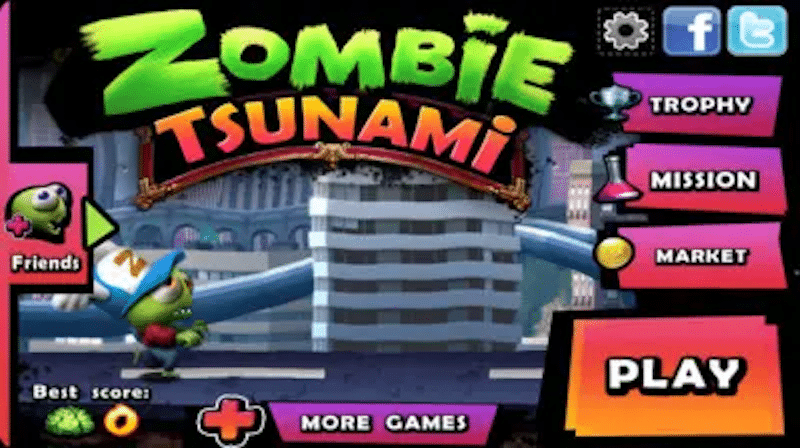 Download Tautan Zombie Tsunami Mod Apk