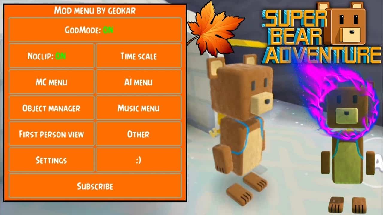Download Super Bear Adventure Mod Apk versi terbaru